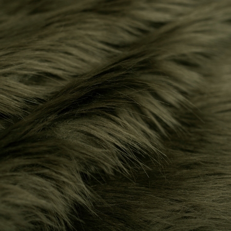 Wysokiej jakości użytkowania tkanina futrzana w jednolitym kolorze.