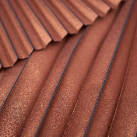 PANEL PLISOWANY GOLD BROWN